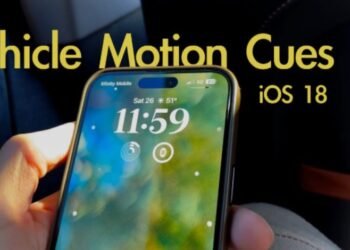 Vehicle Motion Cues iOS 18